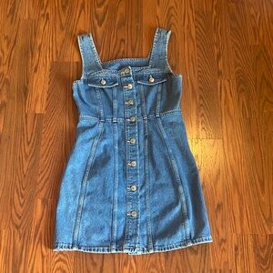 American Eagle Outfitters Blue Denim Jumper. Size 4